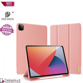 Dux Ducis domo serijos atverčiamas dėklas-rožinis (Apple Ipad Pro 12.9 (2018/2020/2021/2022)